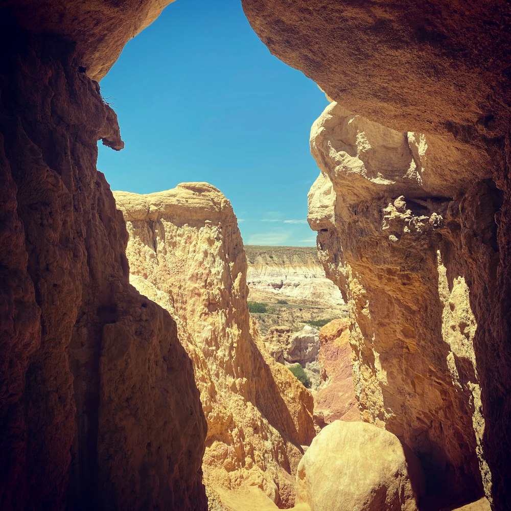 brown rock formation during daytime