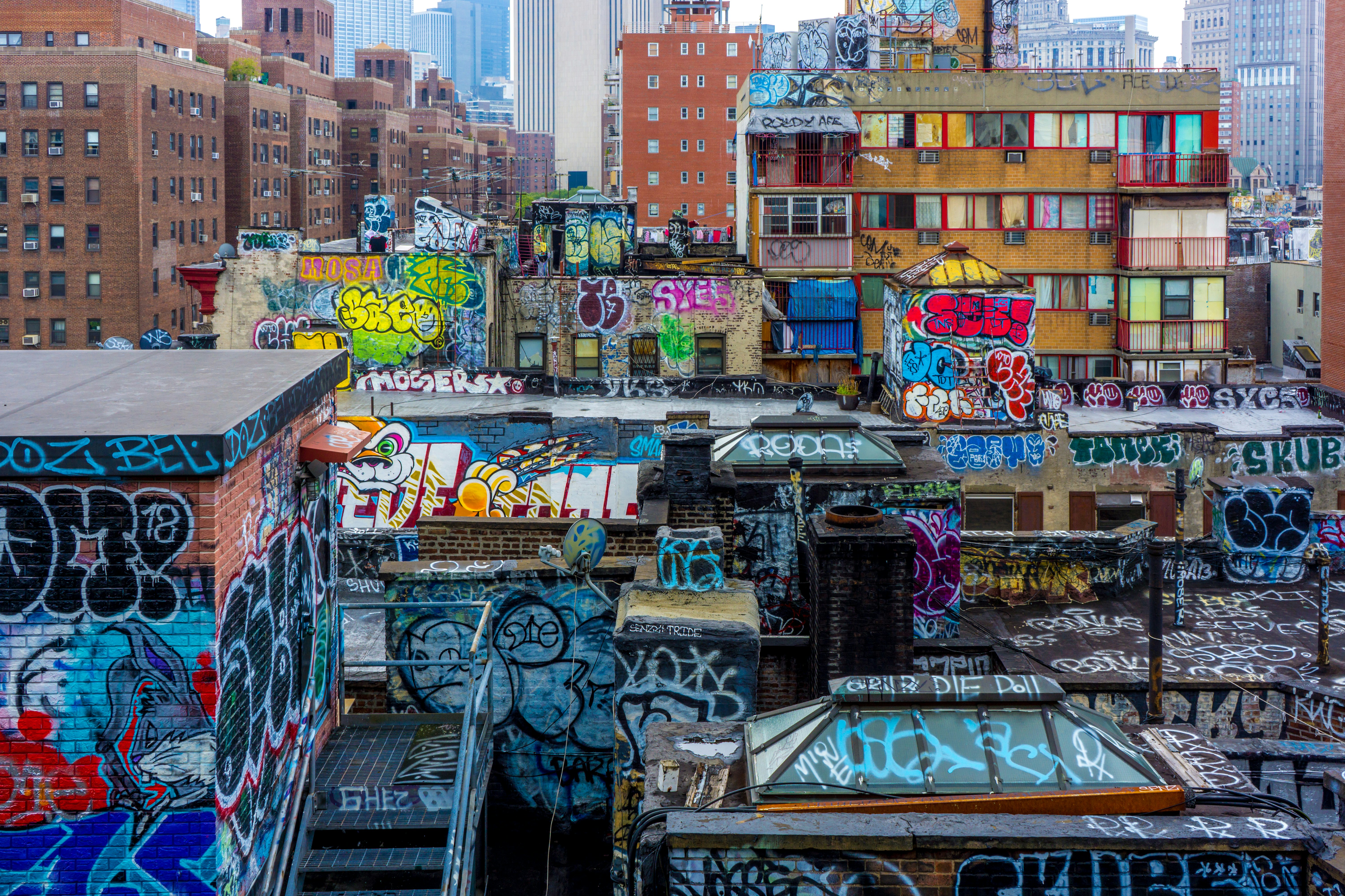brown and white concrete building