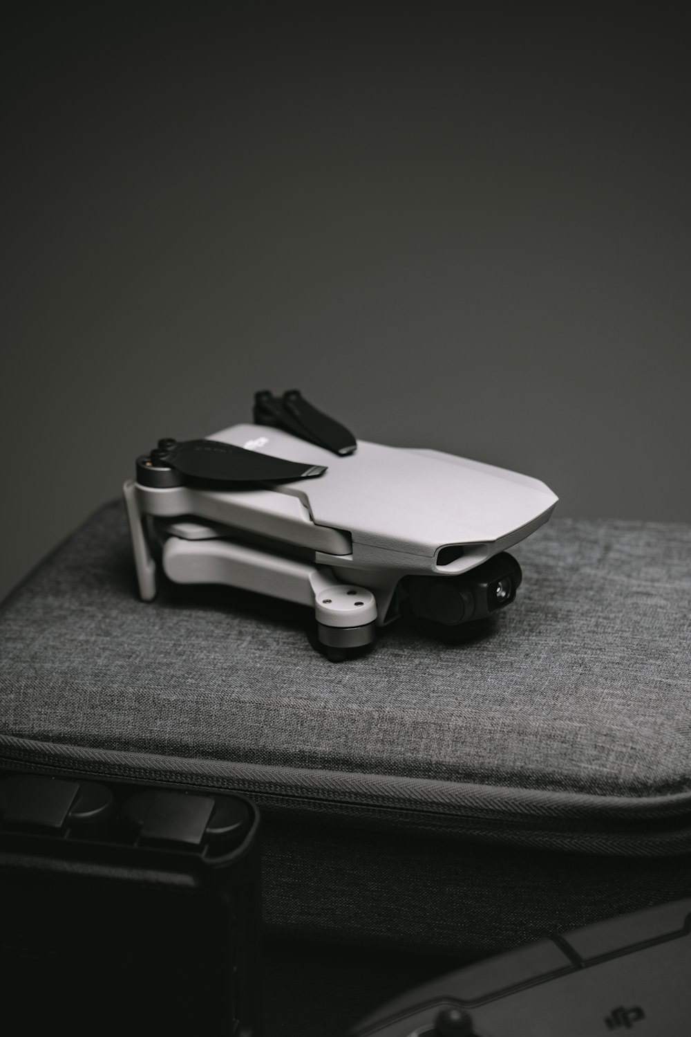 white and black plastic toy car