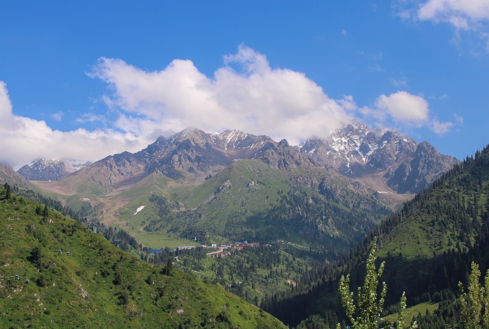 green mountains under blue sky during daytime