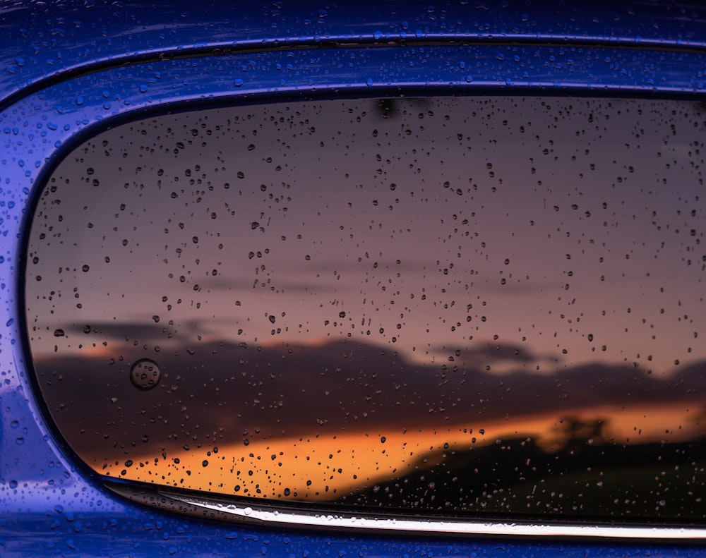 water droplets on clear glass