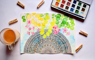 watercolor mindfulness | Cyan Myna | Richmond Hill, ontario