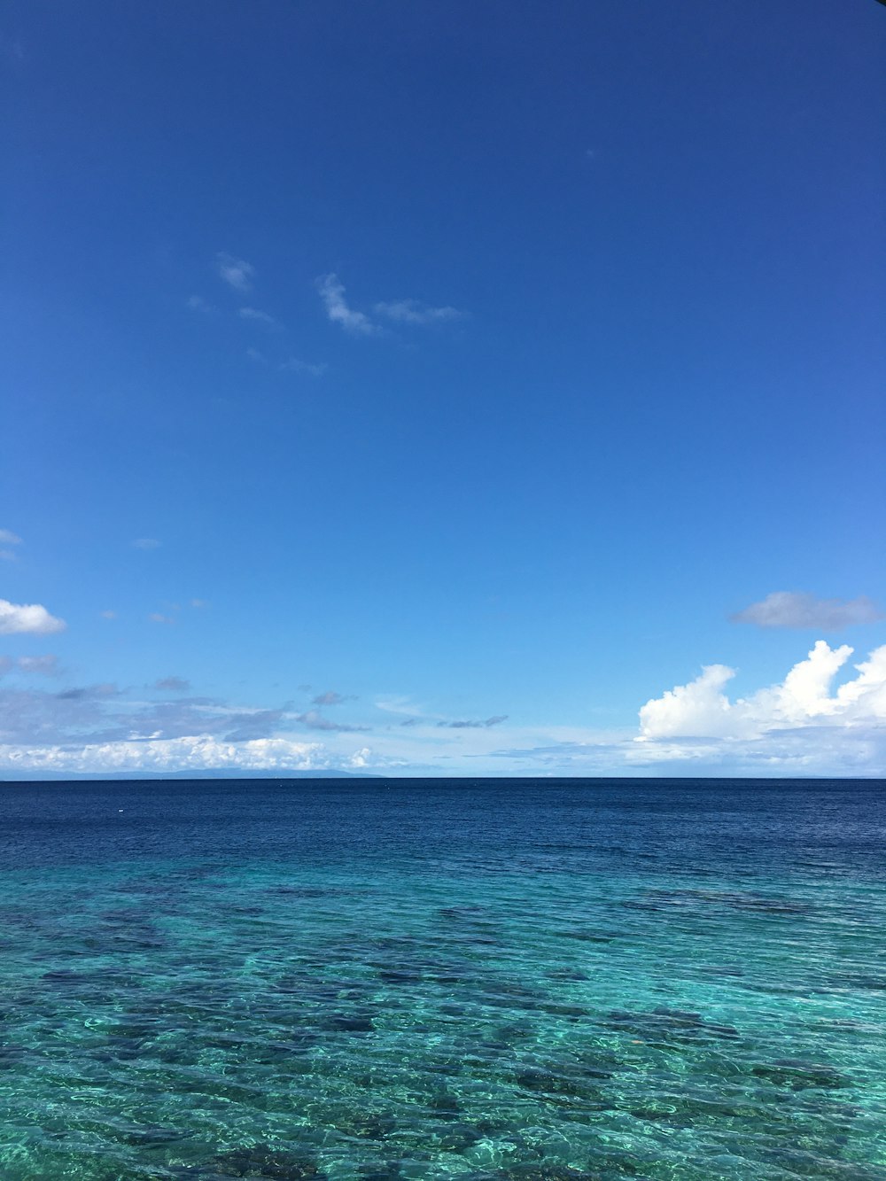 blue sea under blue sky during daytime