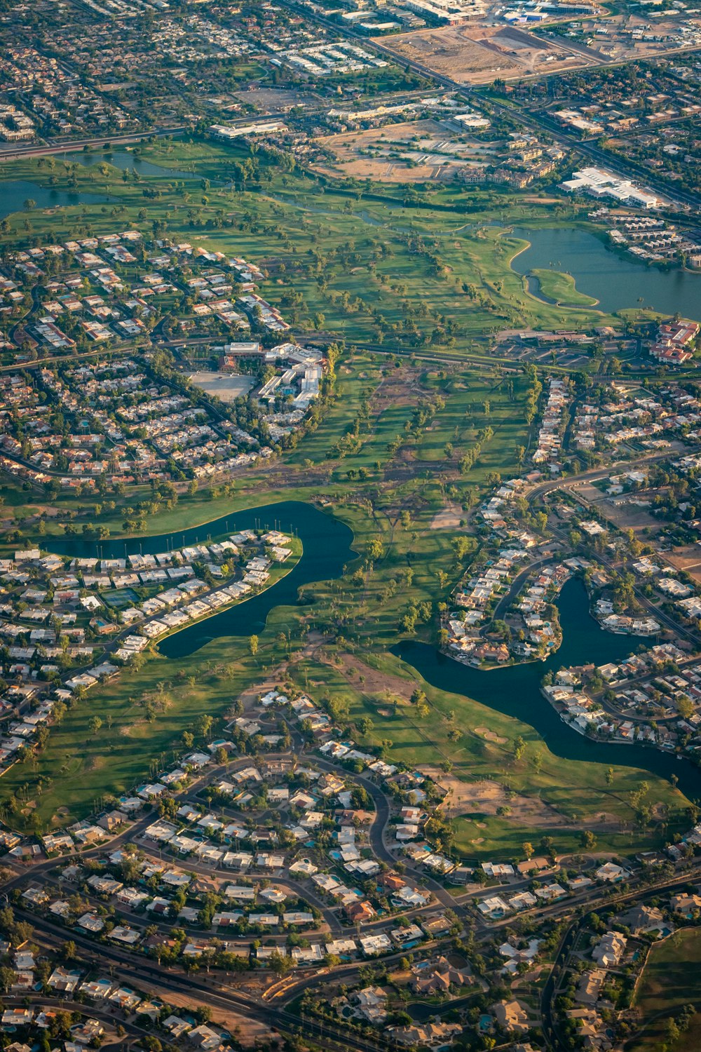 aerial view of city during daytime