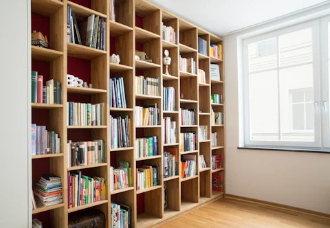 Bookshelf, five shelf