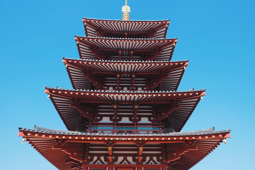 Pagoda photo spot Osaka Osakajo