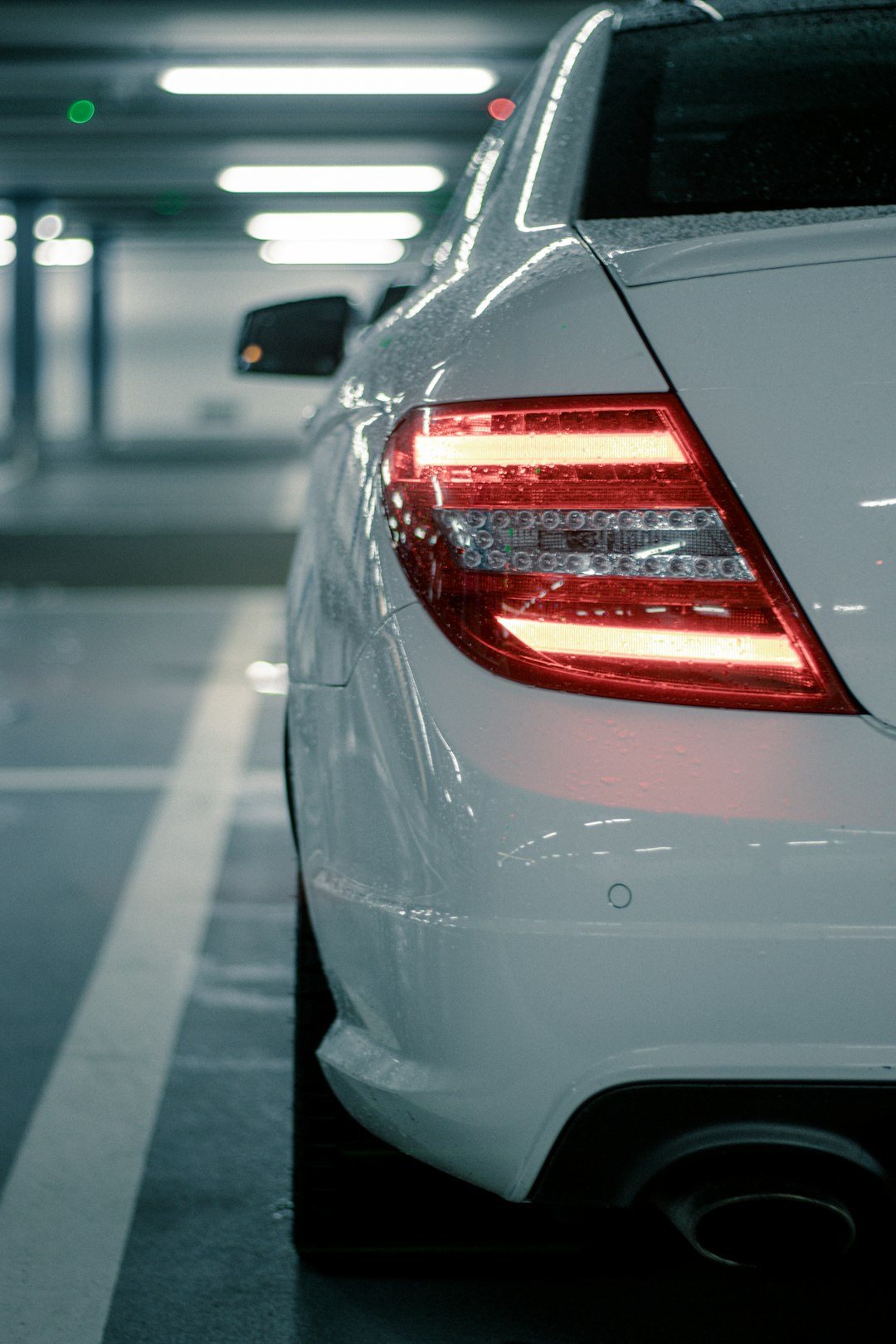 silver car on the road