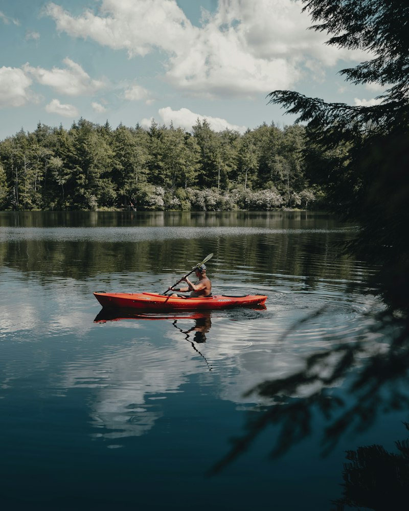 Kayaking on Mazury