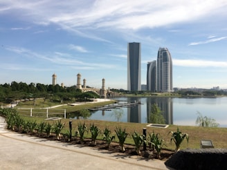 A serene landscape of Akron, Ohio, representing community growth.