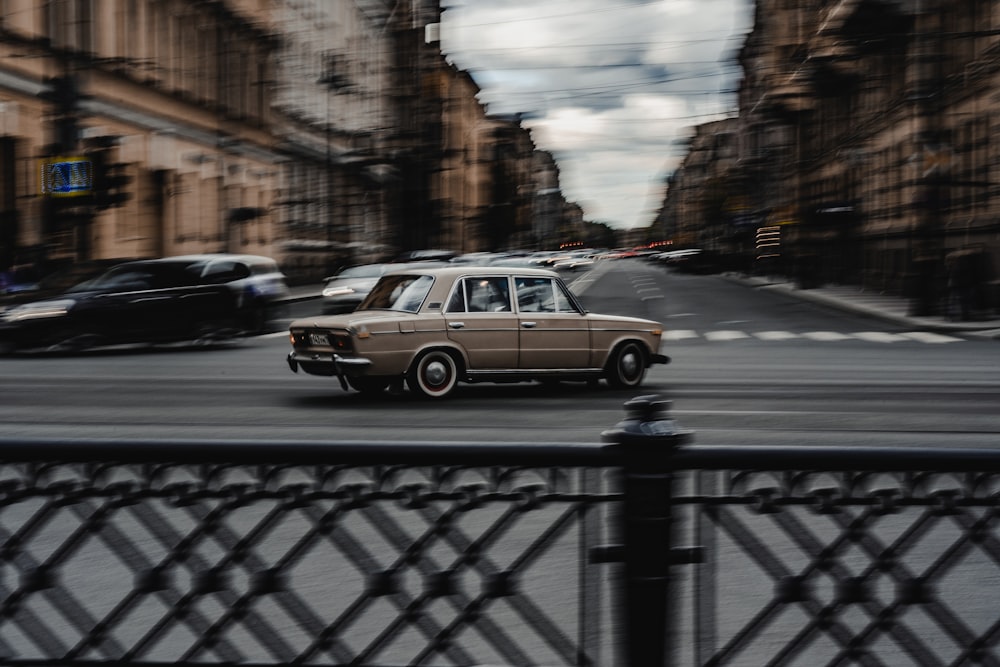 cars on road during daytime