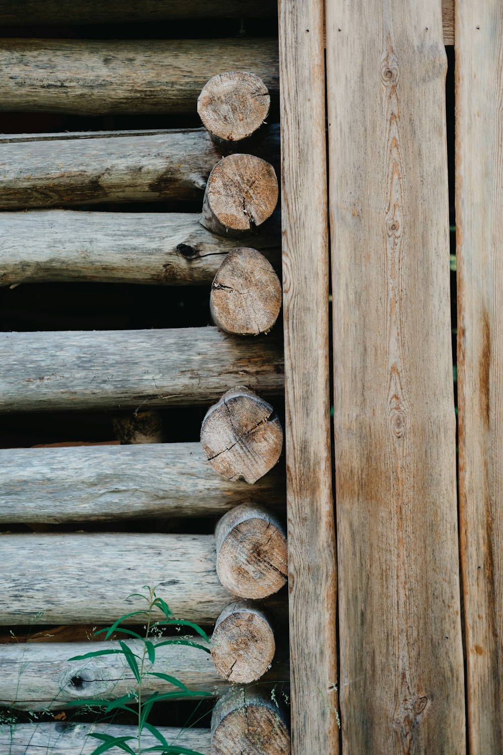 brown wooden fence with brown wooden plank