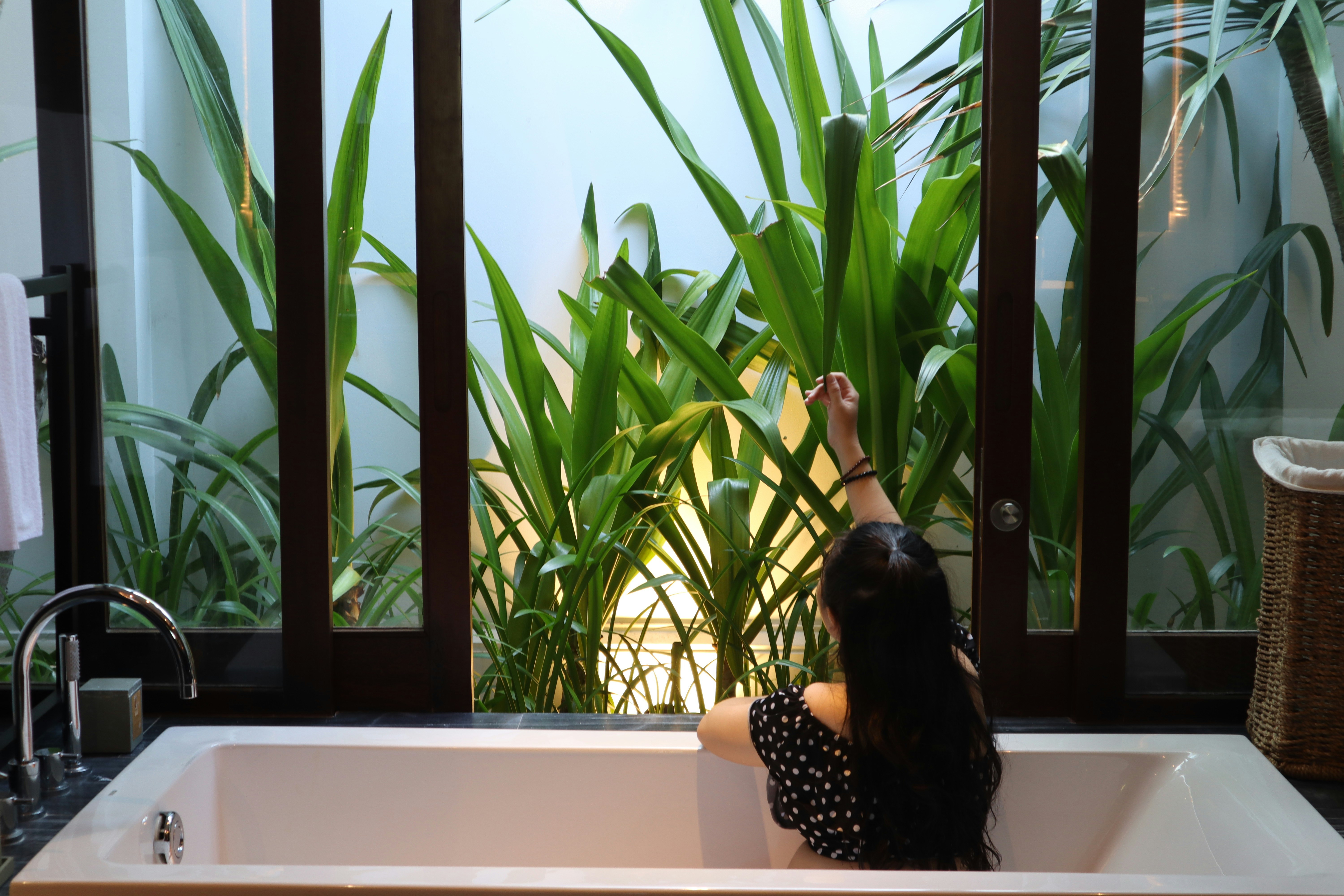 Bath tub sea view villa at The Anam Resort Cam Ranh.