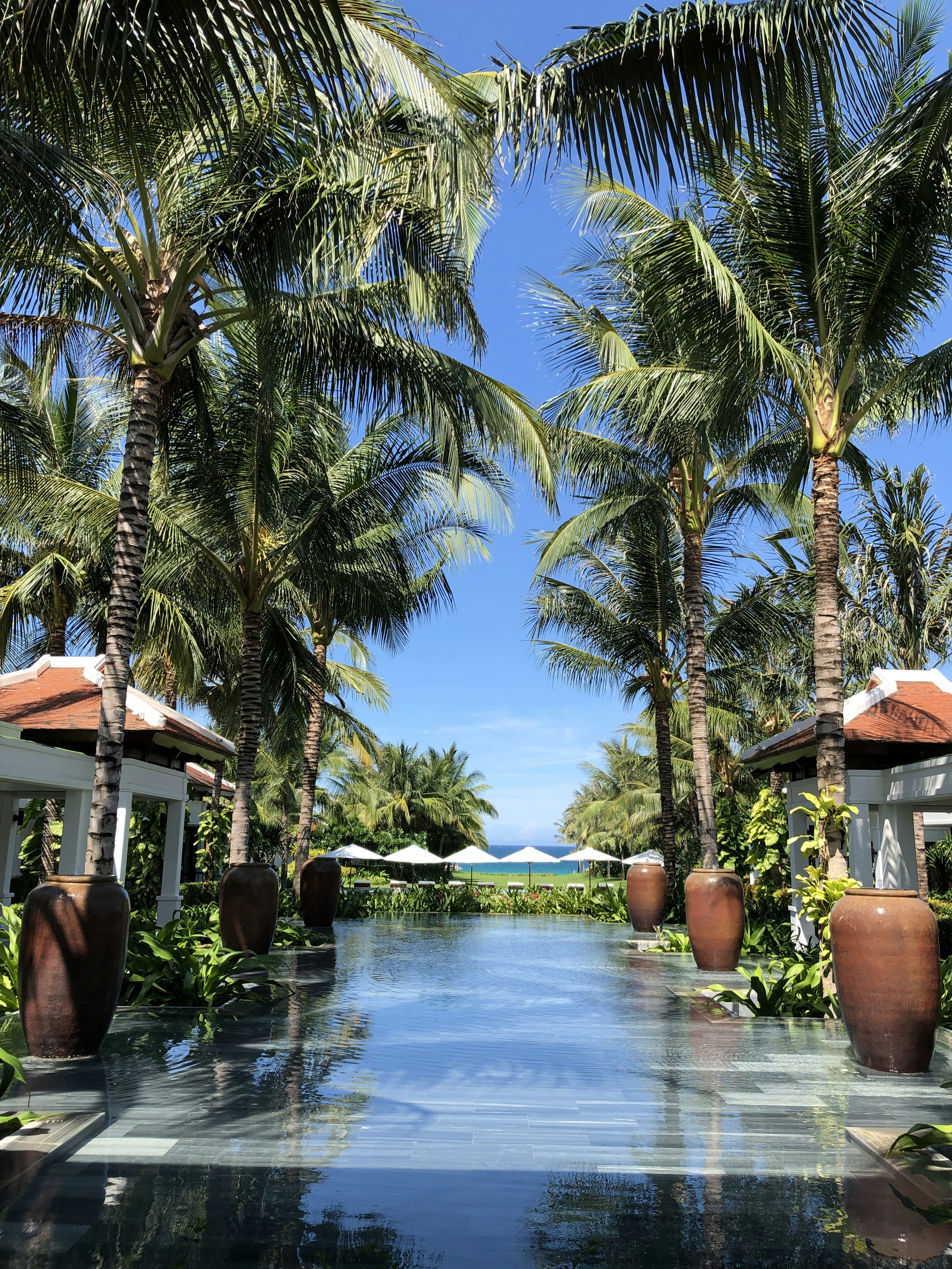 Lagoon view from The Anam resort Cam Ranh