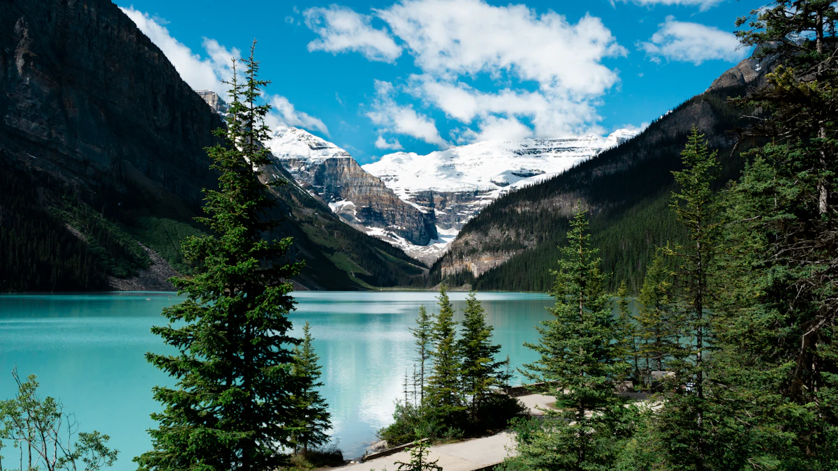 Lake Louise in Banff National Park, Alberta, Canada