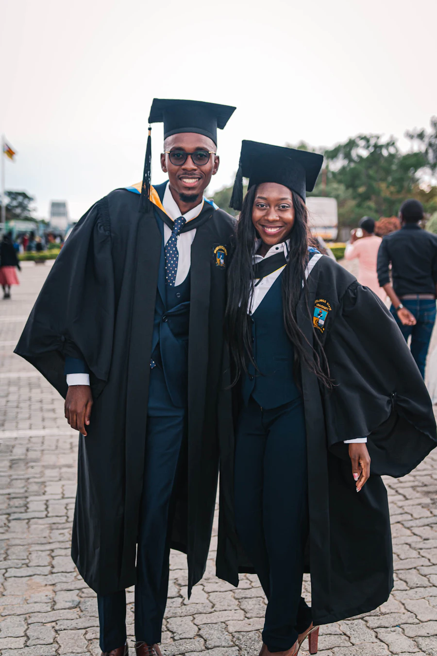 African university students collaborating