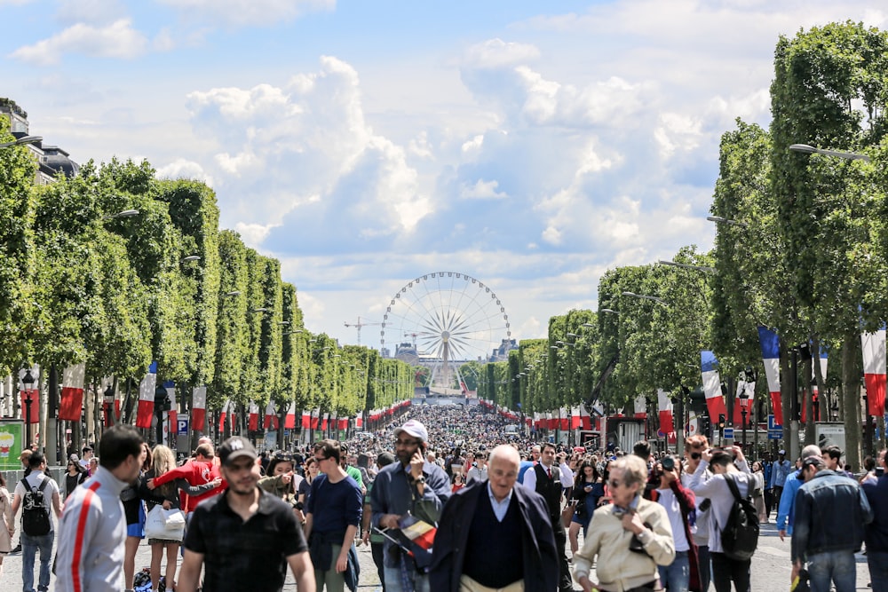 people walking on street during daytime