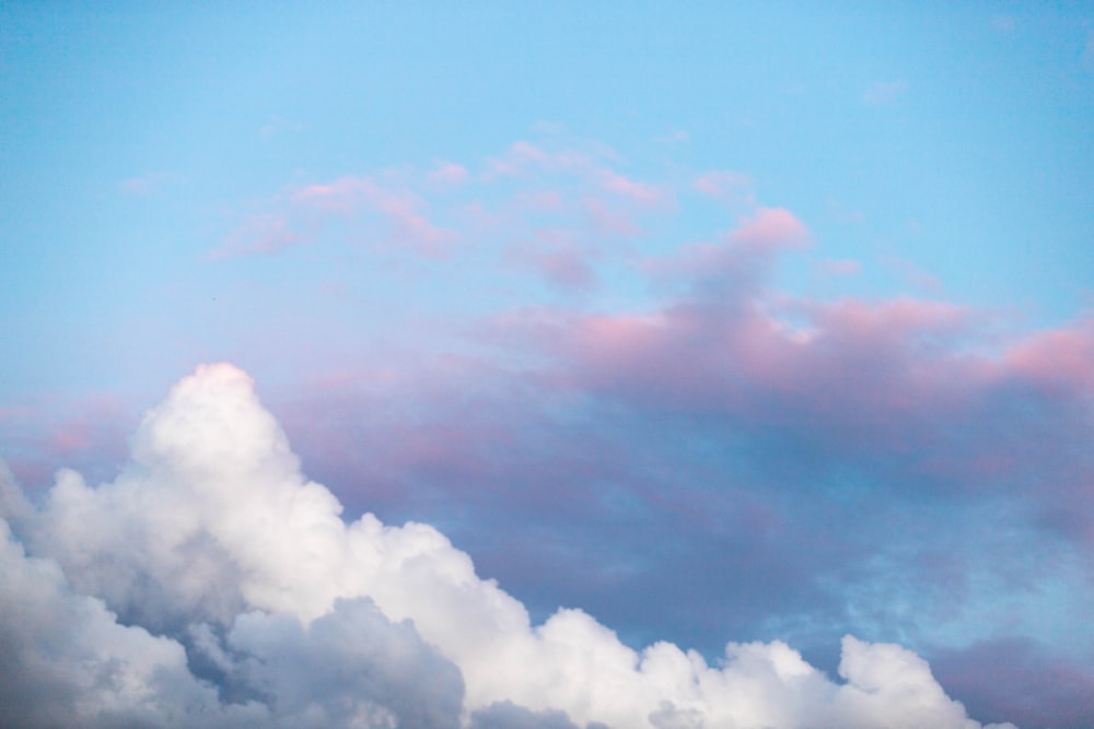 white clouds and blue sky during daytime