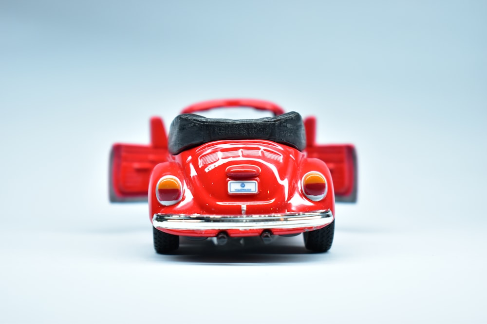 red ferrari car scale model