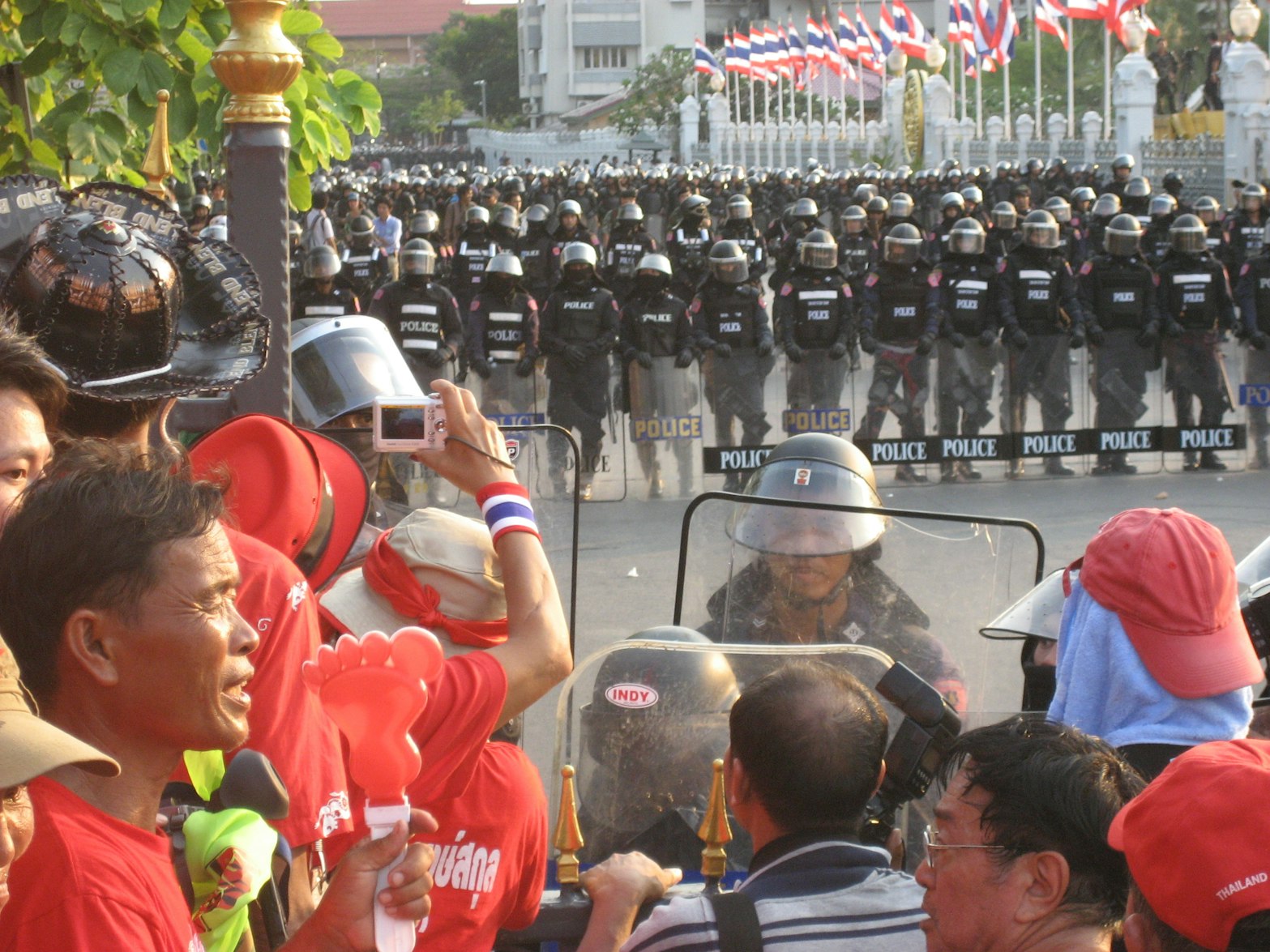 A July 2020 protest in Thailand (Clint Oka via Unsplash)