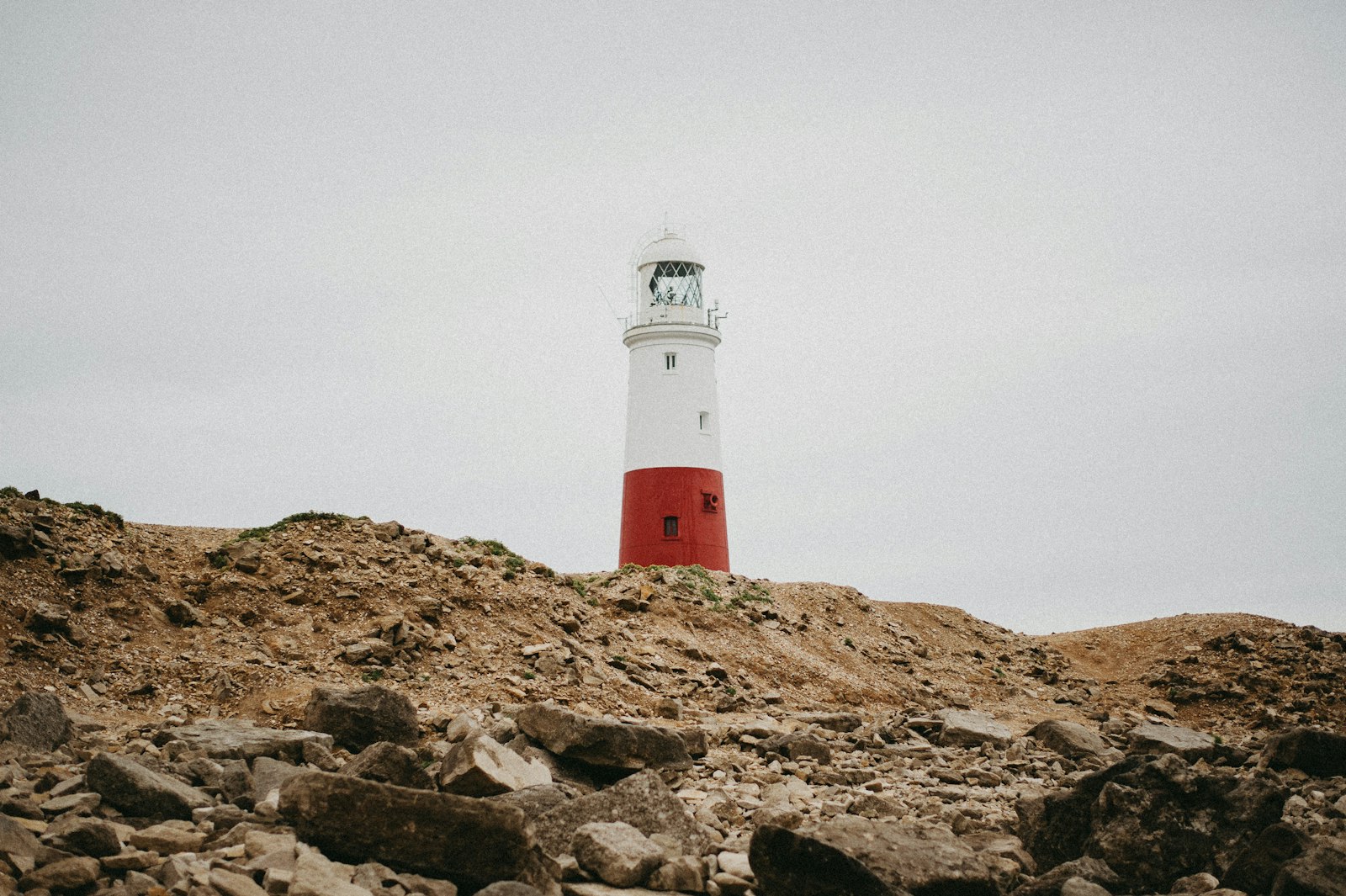Nikon D700 sample photo. Red and white lighthouse photography