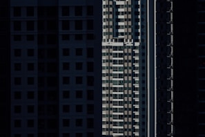 High-quality rendering of a residential complex highlighting structural and MEPF elements.