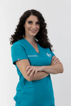 Doctor discussing nutrition