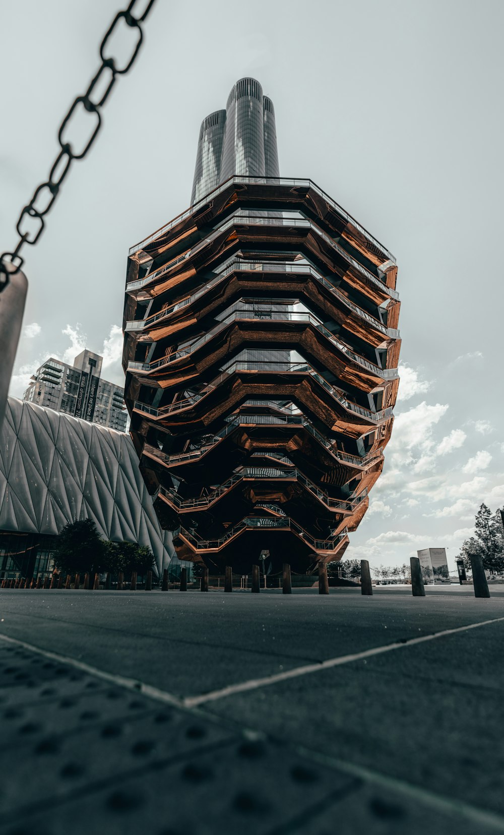 brown and black building under blue sky during daytime