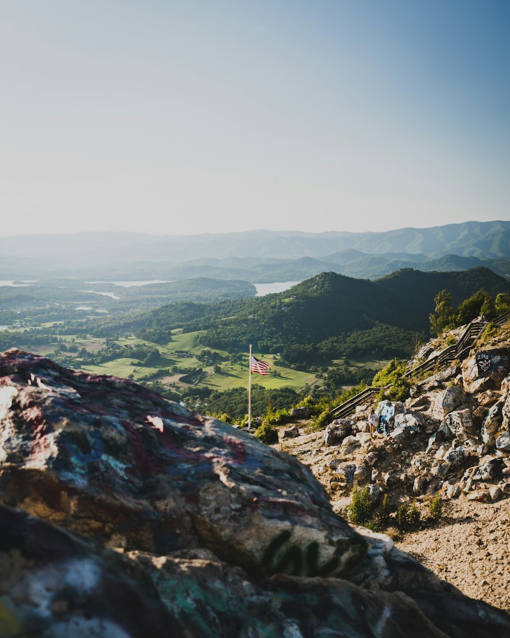 green and brown mountains under white sky during daytime