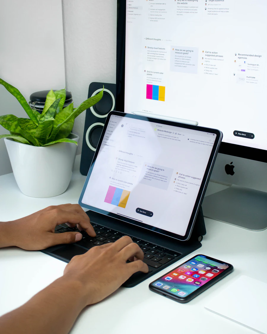 Placeholder photo of a person typing on a laptop at a desk, standing in for the team behind your account