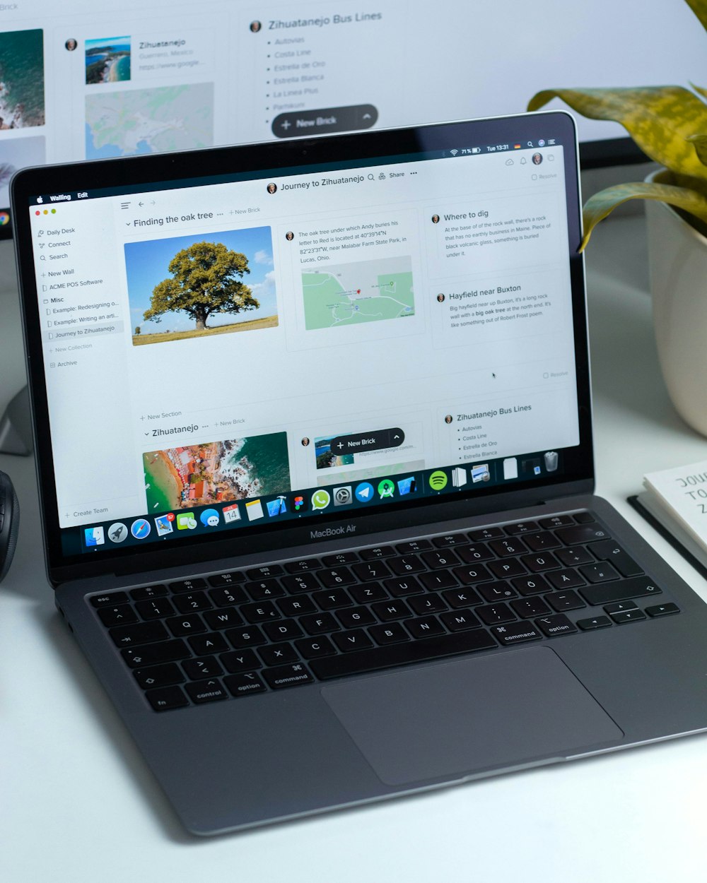 black and silver laptop computer