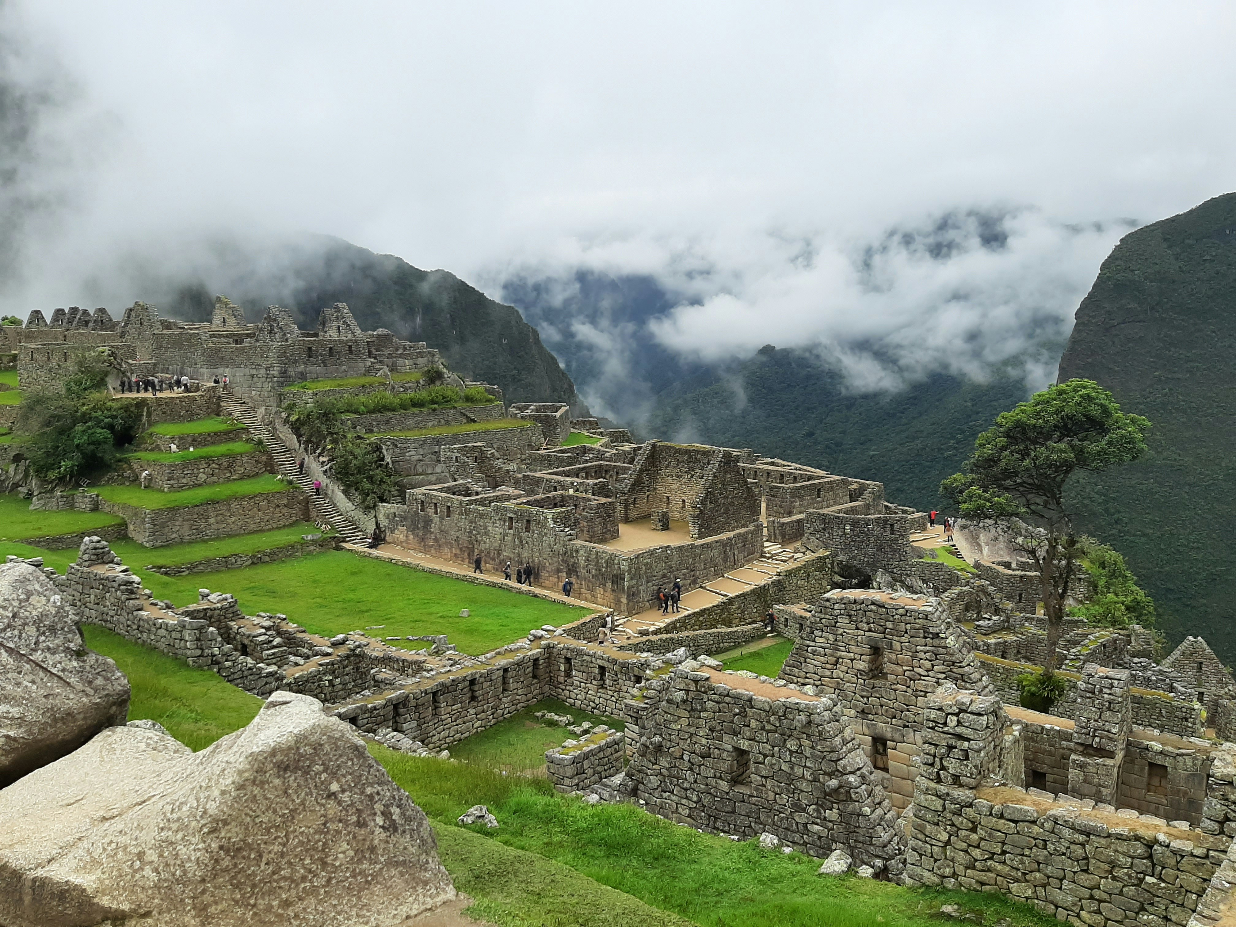 Visiting Macchu Picchu