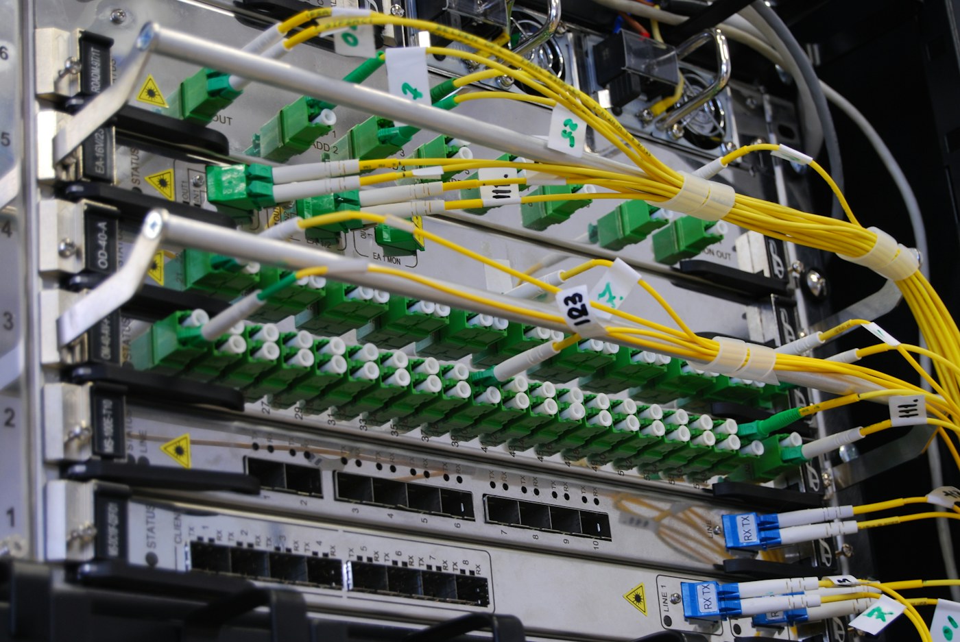 OTDR ve Fiber Arıza hizmetini temsil eden ekipman