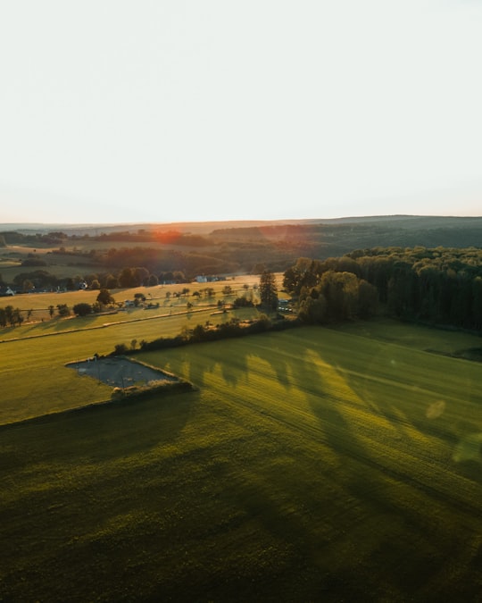 green grass field during daytime in La Grandville France