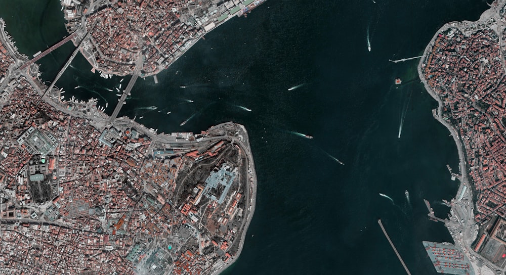 aerial view of city buildings during daytime