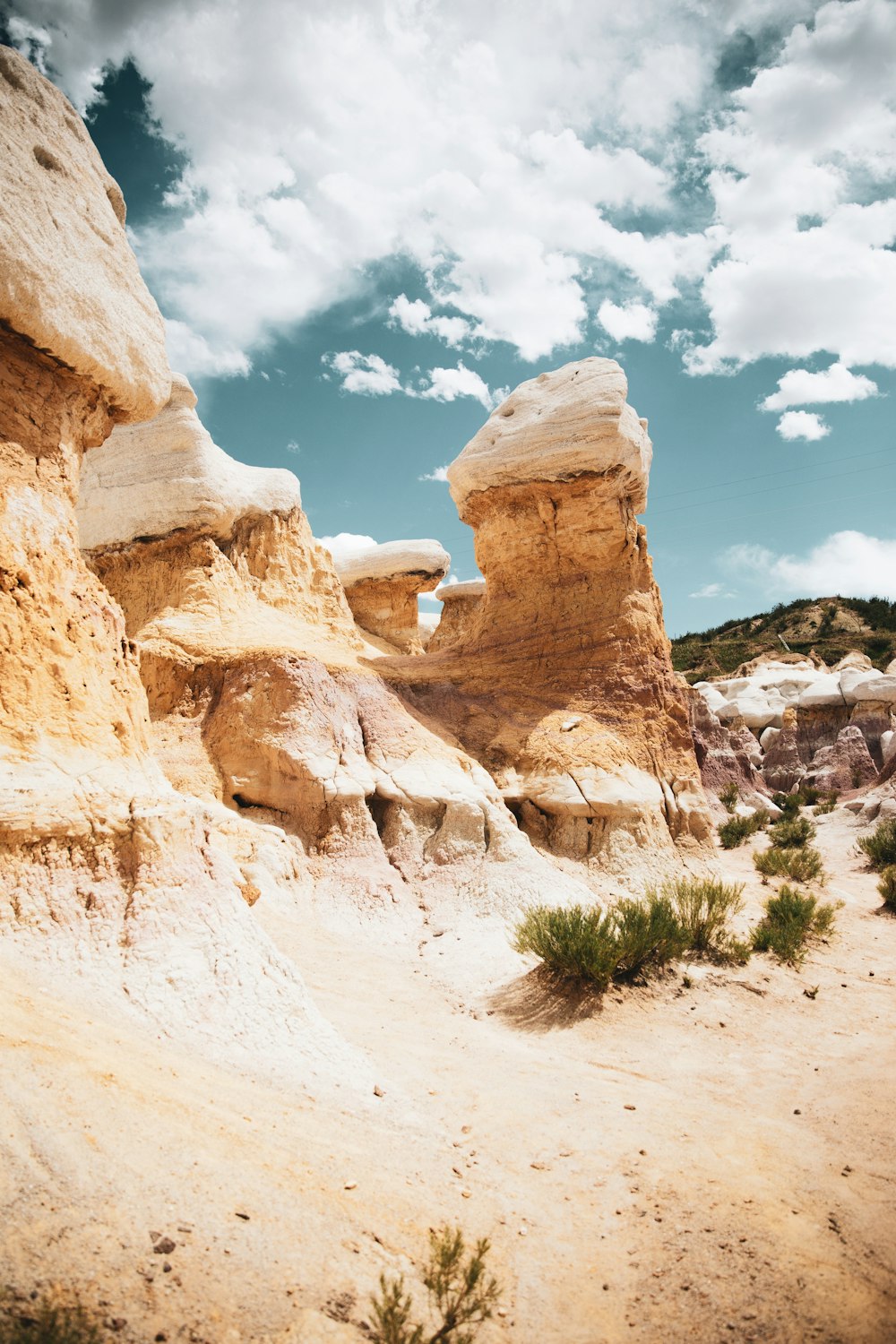 brown rock formation under blue sky during daytime