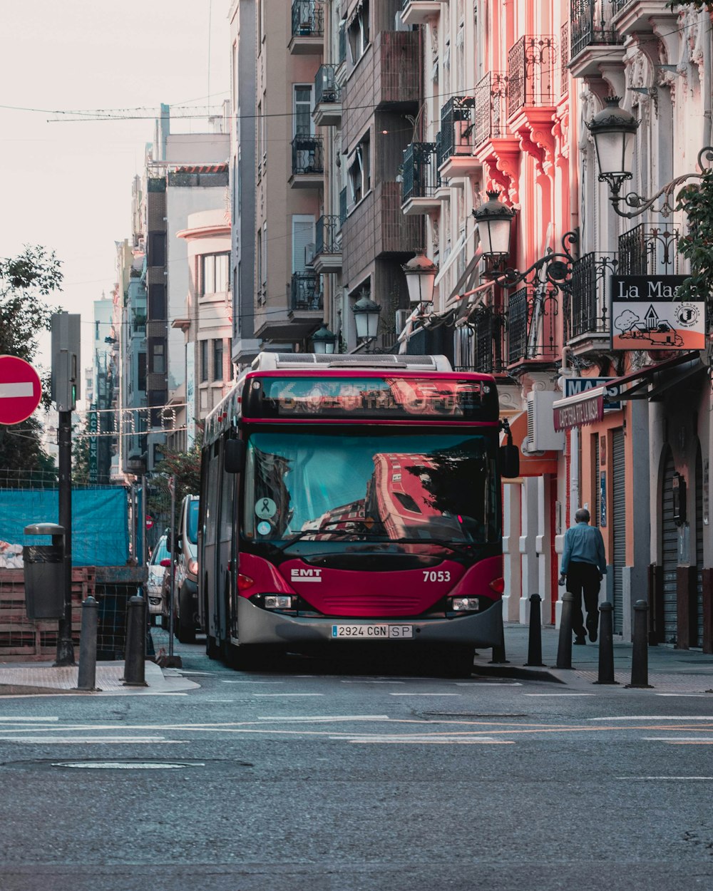 red volkswagen t-2 on road during daytime