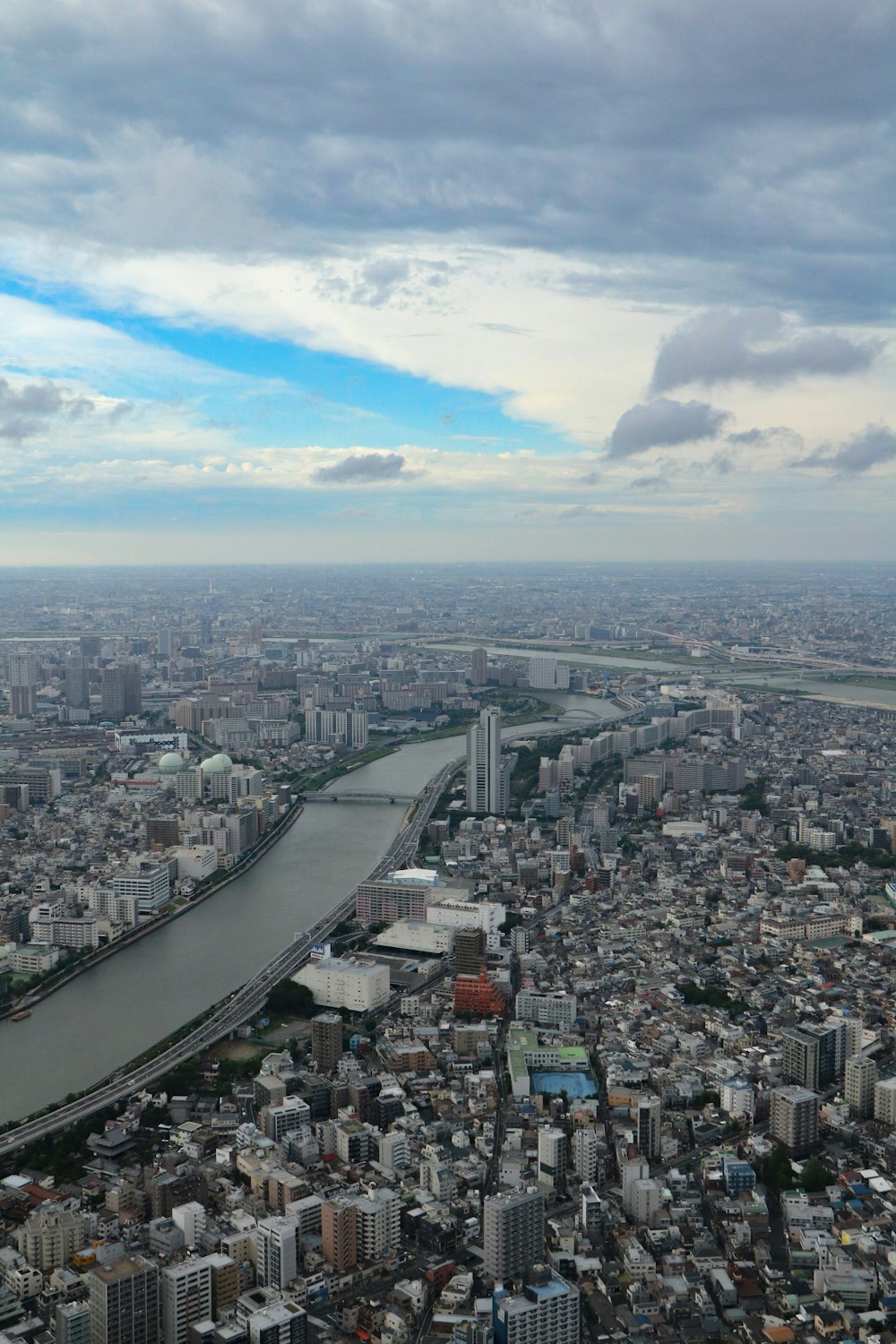 aerial view of city buildings during daytime