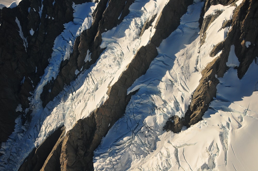 white snow covered mountain during daytime