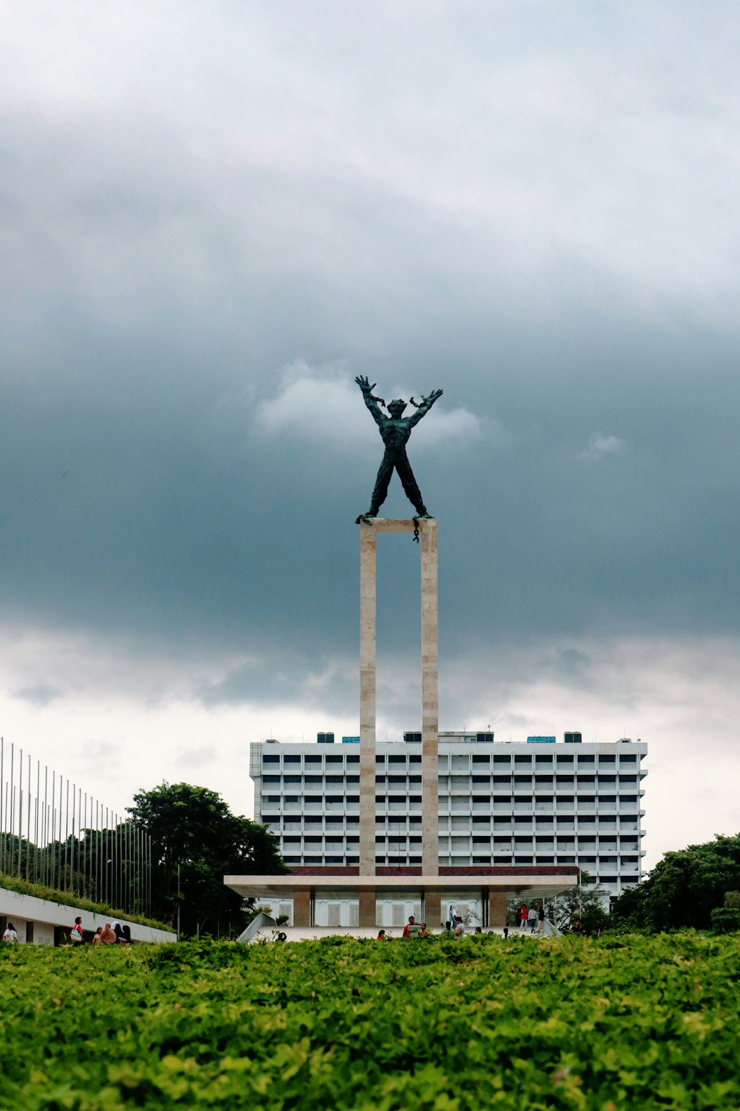 Landmark photo spot Taman Lapangan Banteng Purwakarta