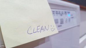 A satisfied customer with a repaired appliance.