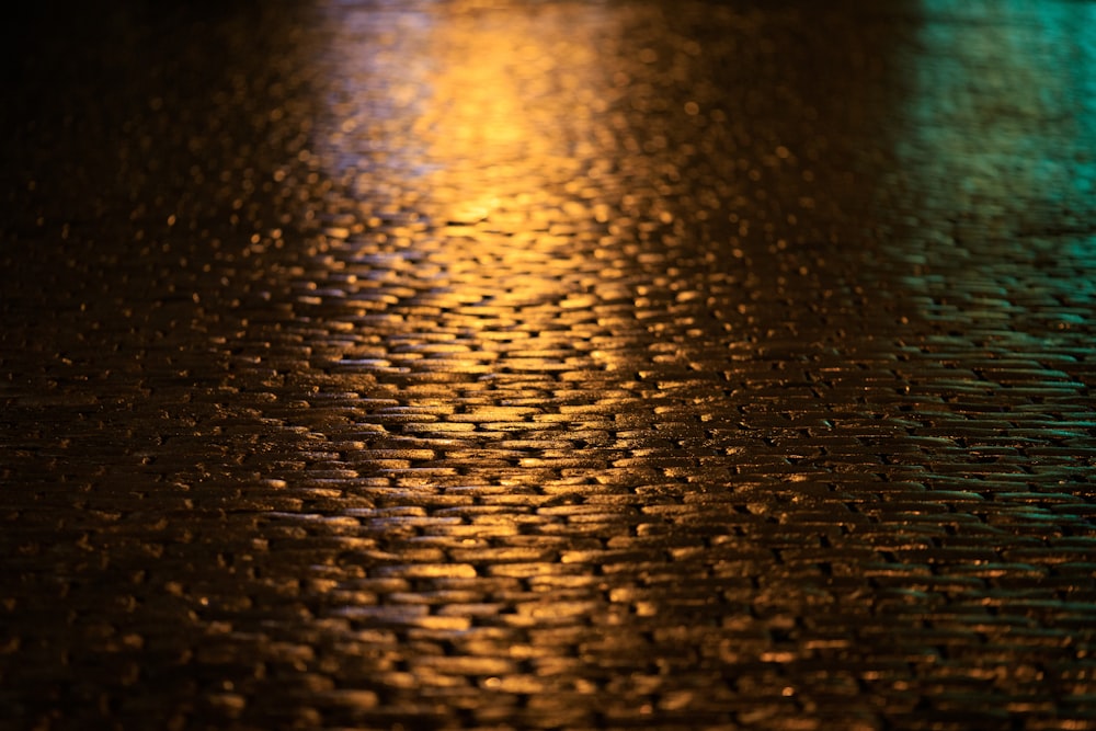 brown and black wooden surface