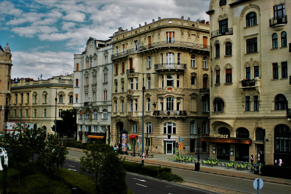 white concrete building near road during daytime