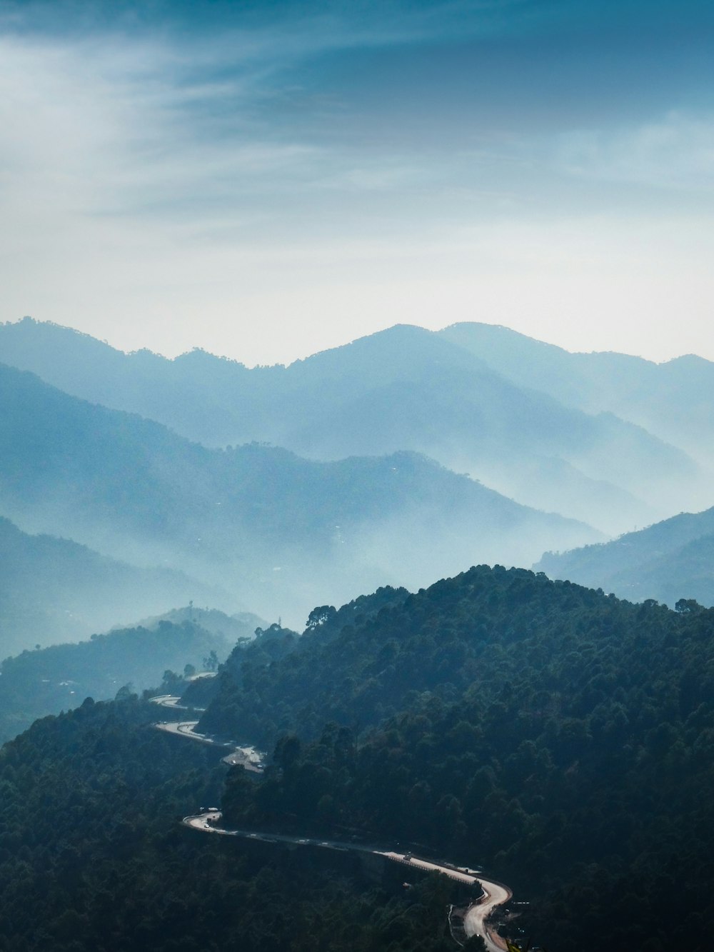 green mountains under white sky during daytime