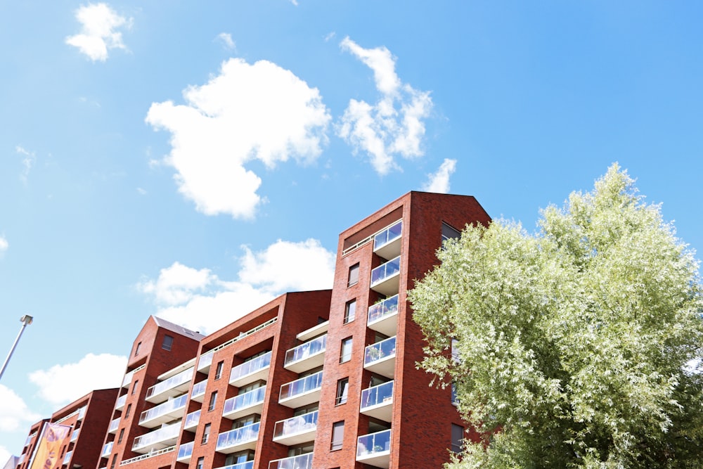 brown and white concrete building under blue sky during daytime