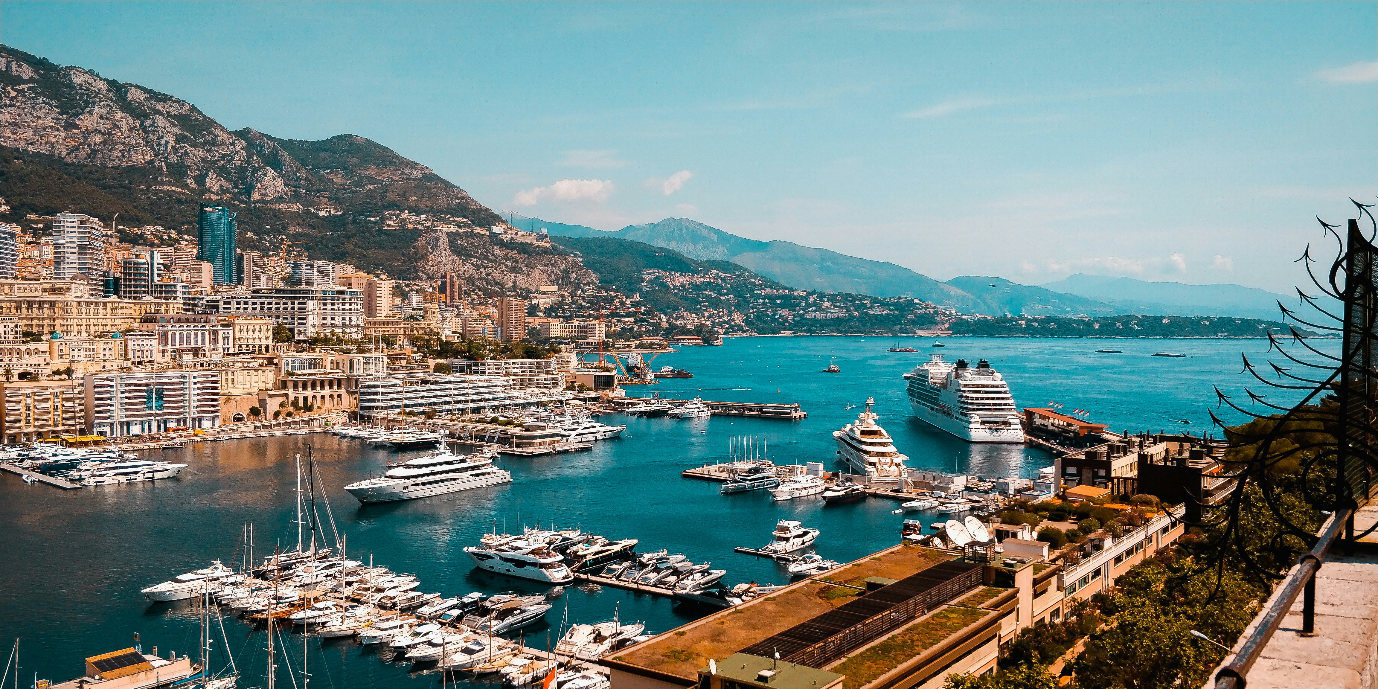 great photo recipe,how to photograph this one's from back in 2019 summer. monaco is truly a beautiful place!!; white and blue boat on sea during daytime