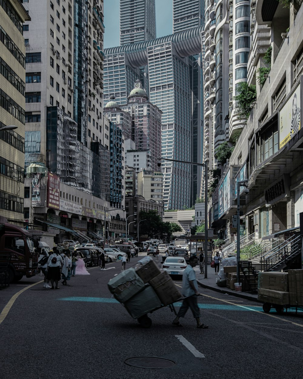 people walking on street during daytime