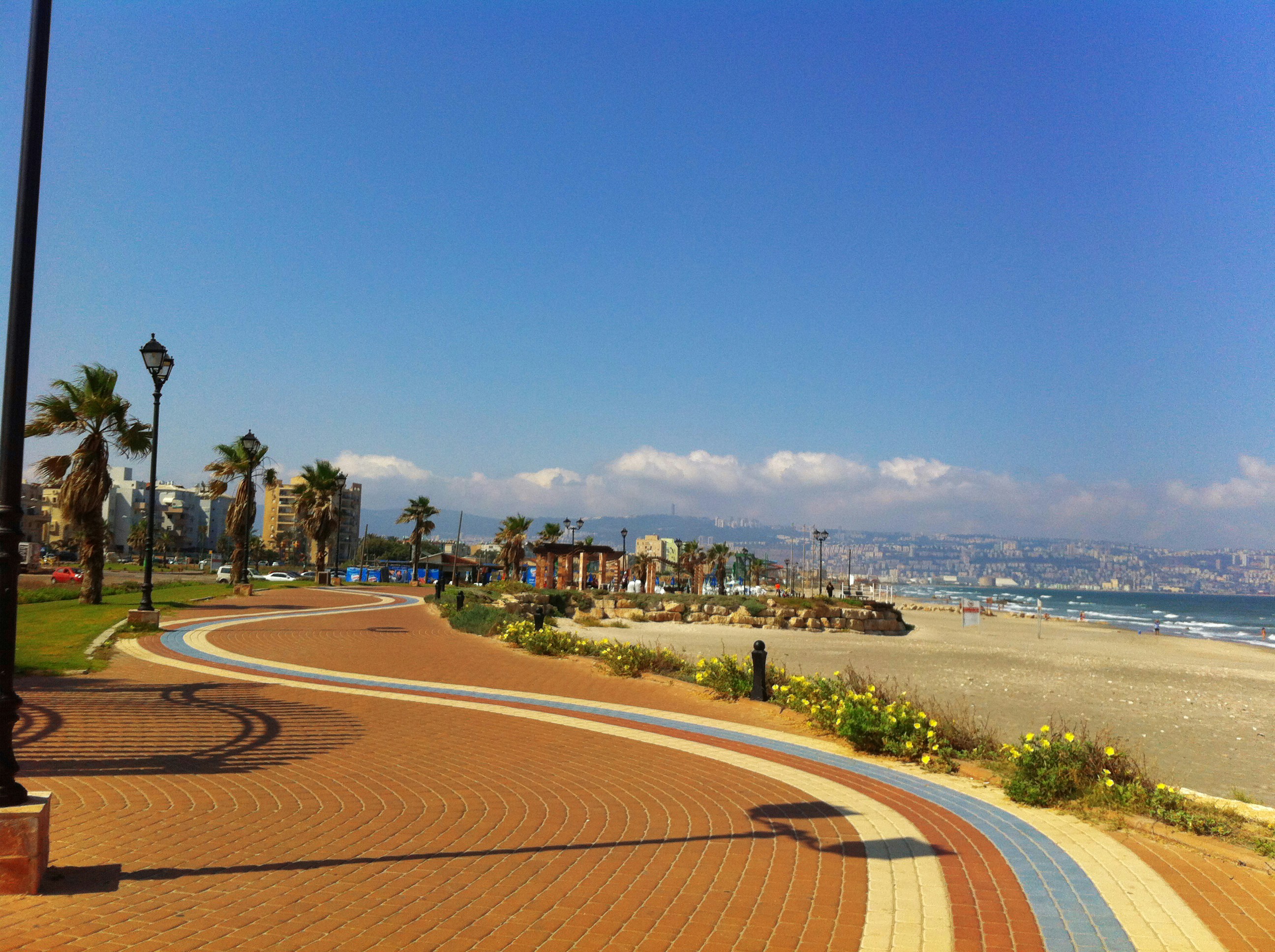 A view over the city Haifa, palestine