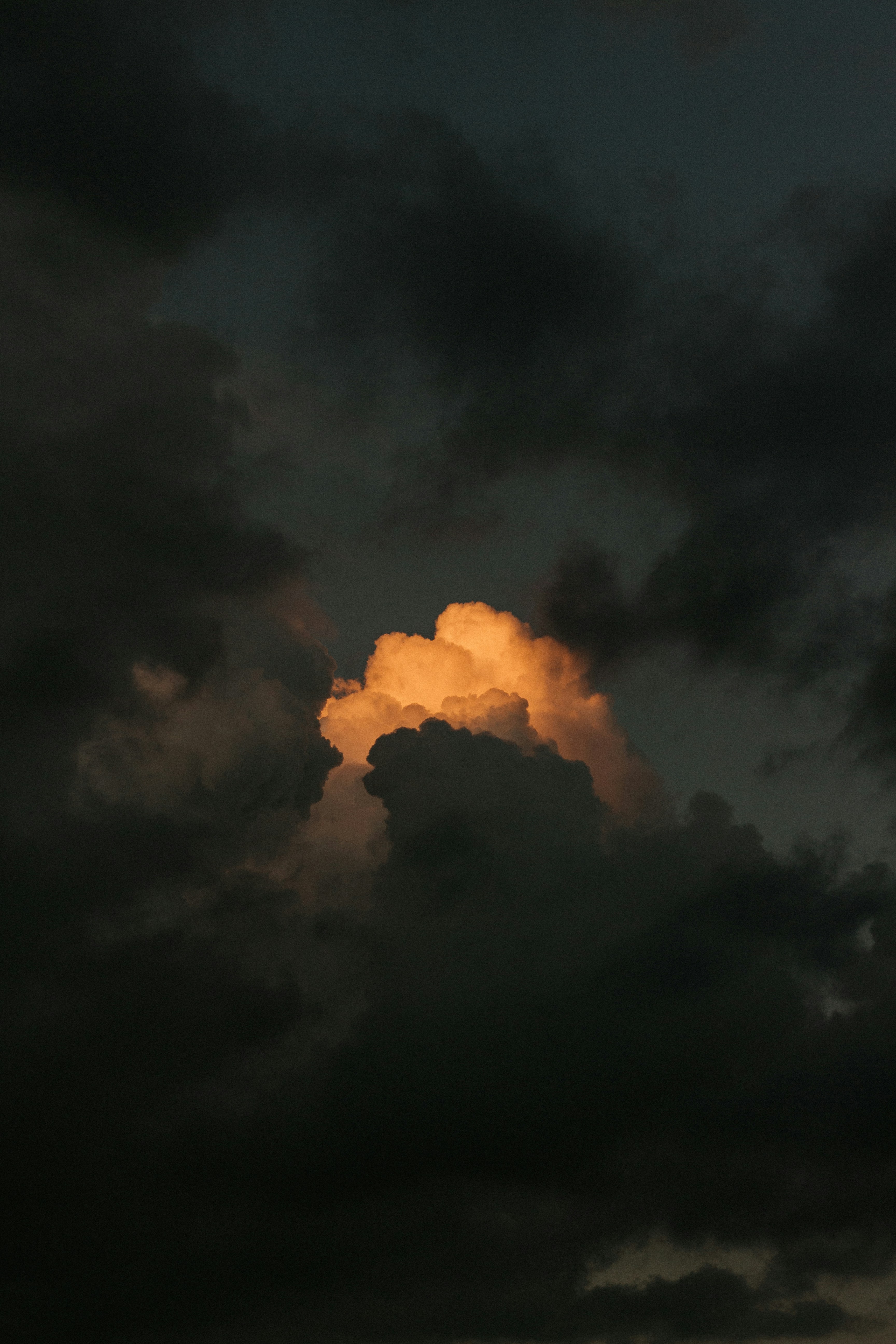 white clouds in blue sky