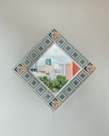 Close-up of sparkling clean window with a view of Antalya city