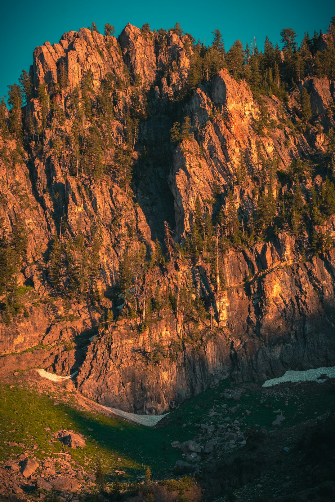 brown rock formation during daytime